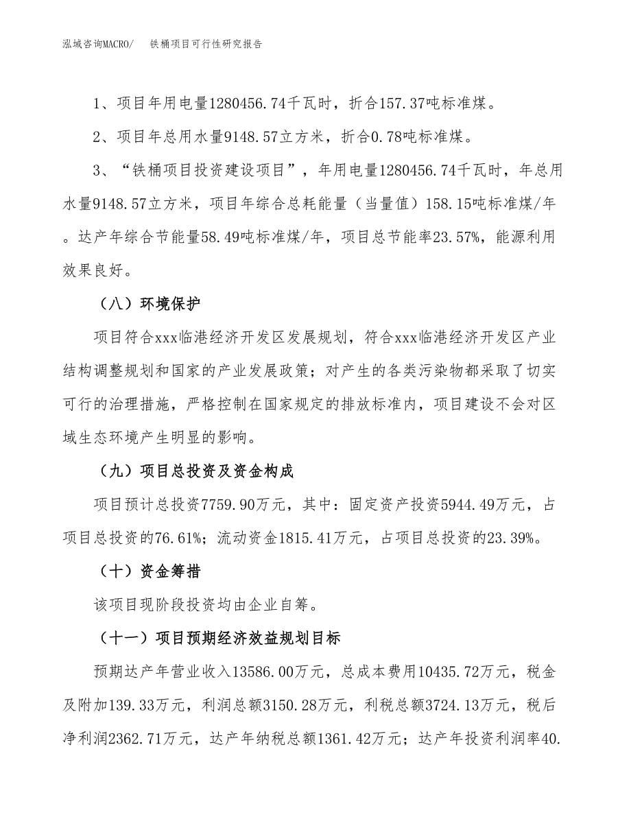 铁桶项目可行性研究报告[参考范文].docx_第5页