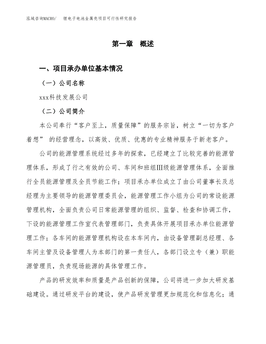 锂电子电池金属壳项目可行性研究报告_范文.docx_第3页