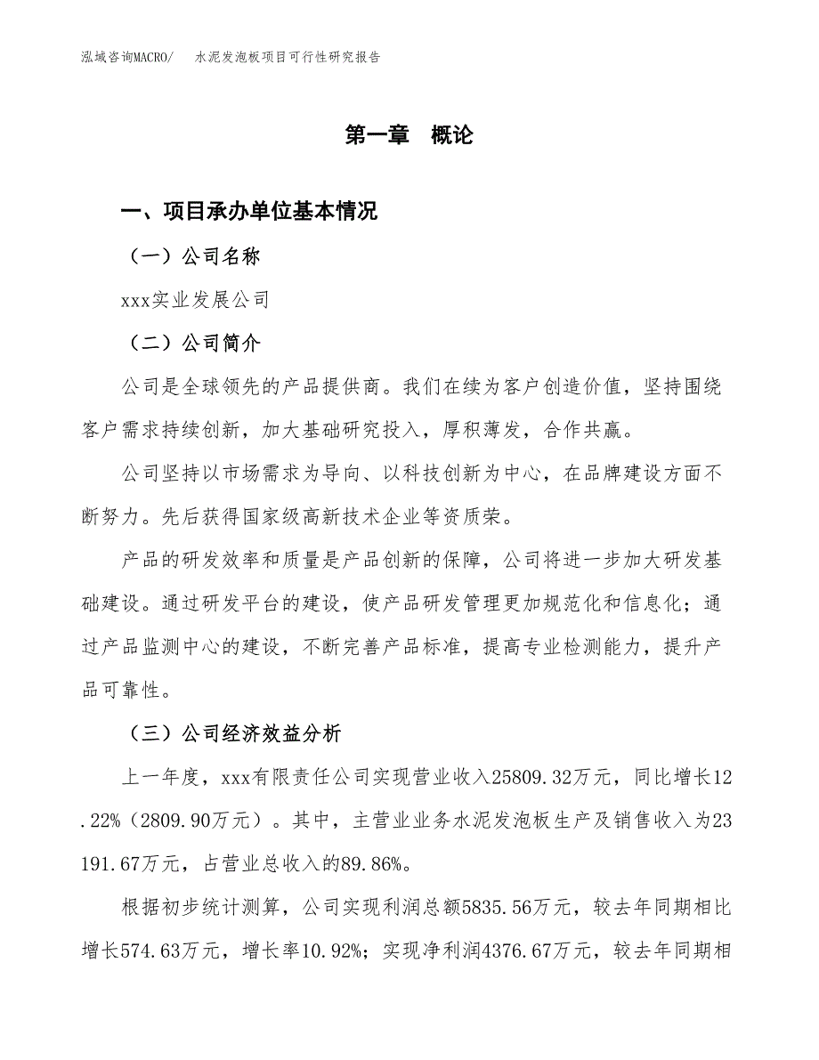 水泥发泡板项目可行性研究报告_范文.docx_第3页