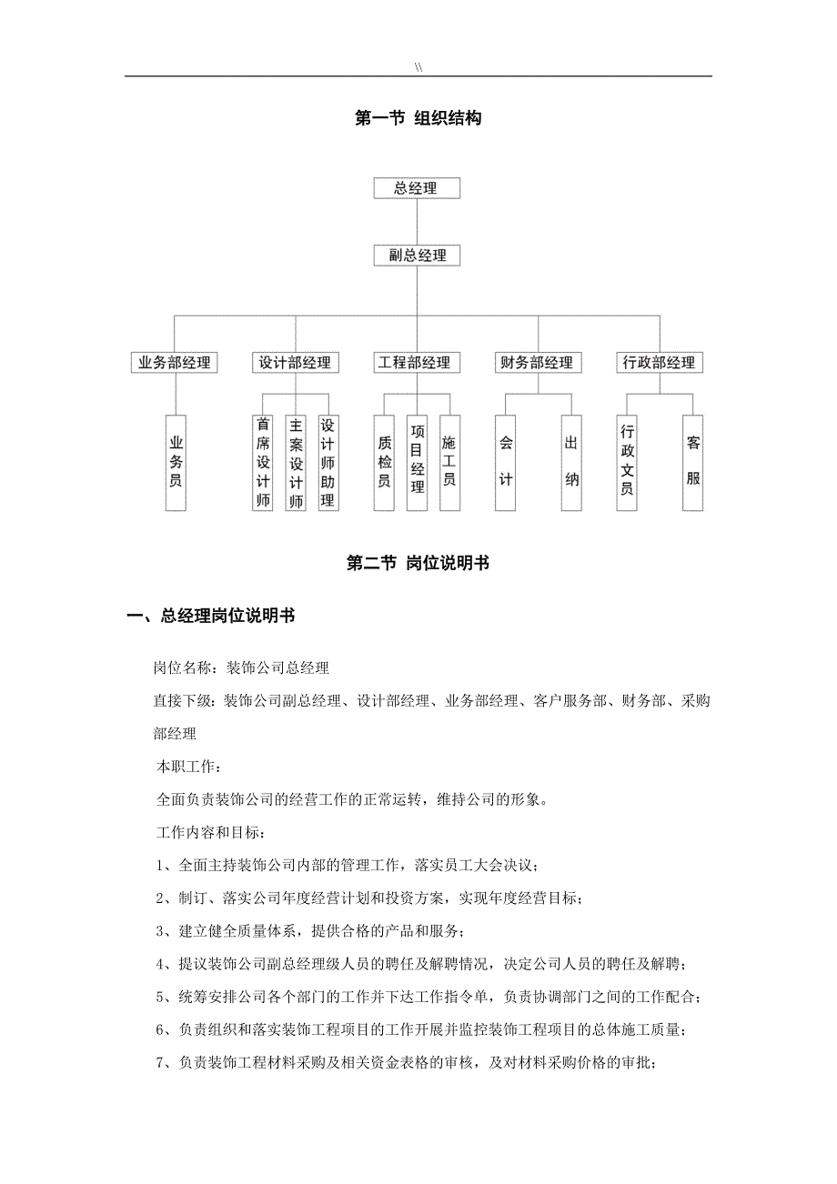 家装公司地岗位职责(自己辛苦整合地.)_第1页