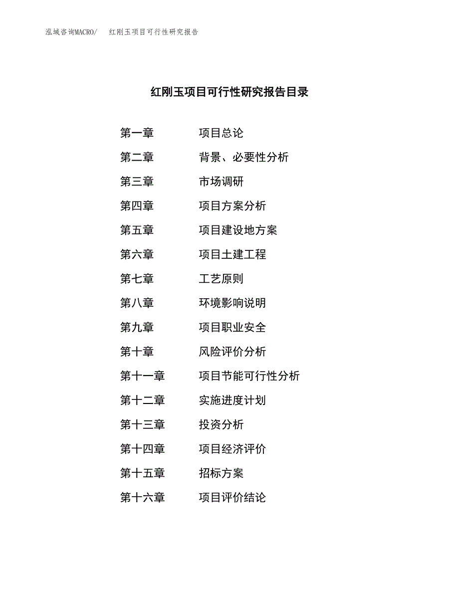 红刚玉项目可行性研究报告_范文.docx_第2页