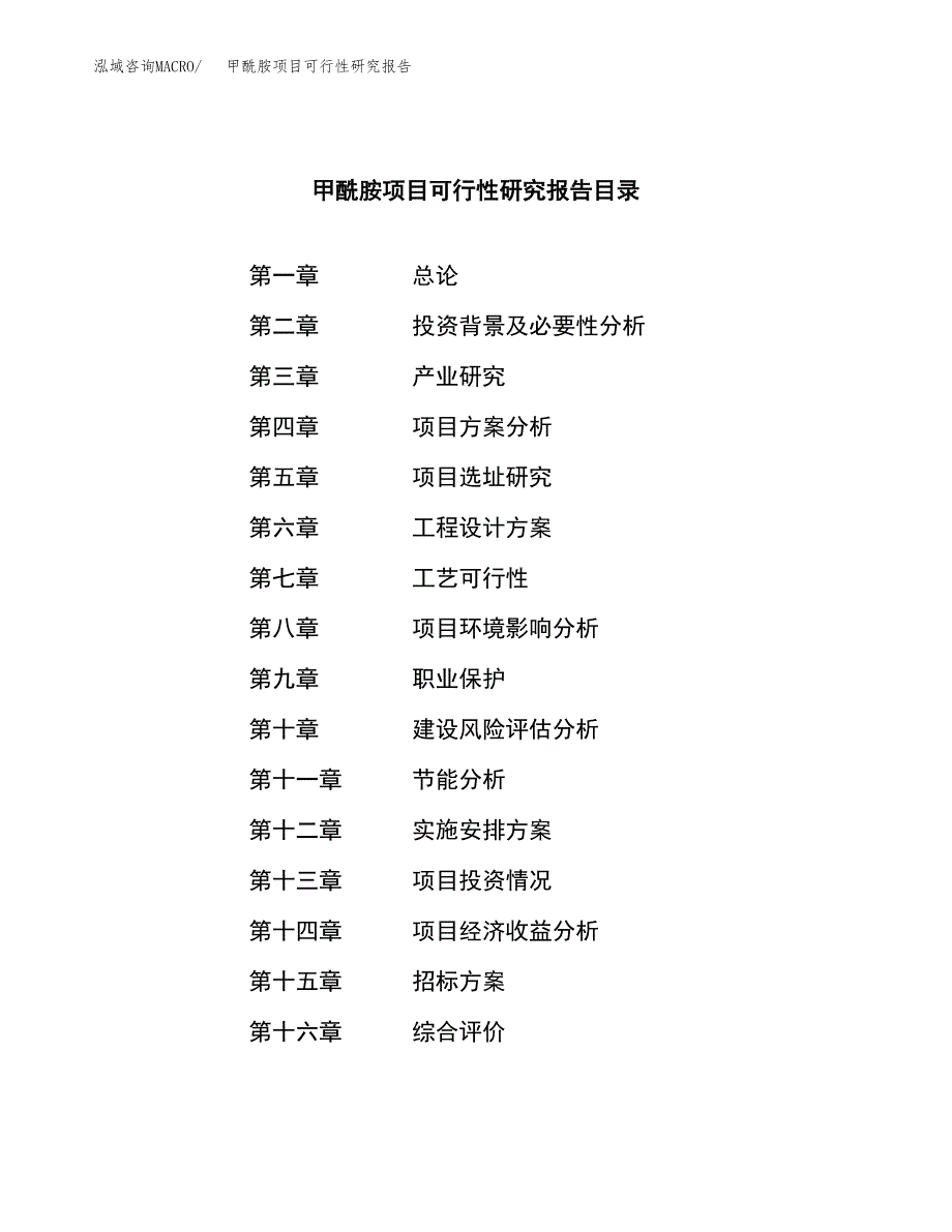 甲酰胺项目可行性研究报告_范文.docx_第2页