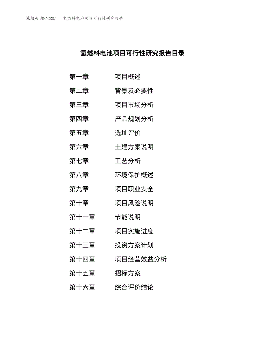 氢燃料电池项目可行性研究报告_范文.docx_第2页