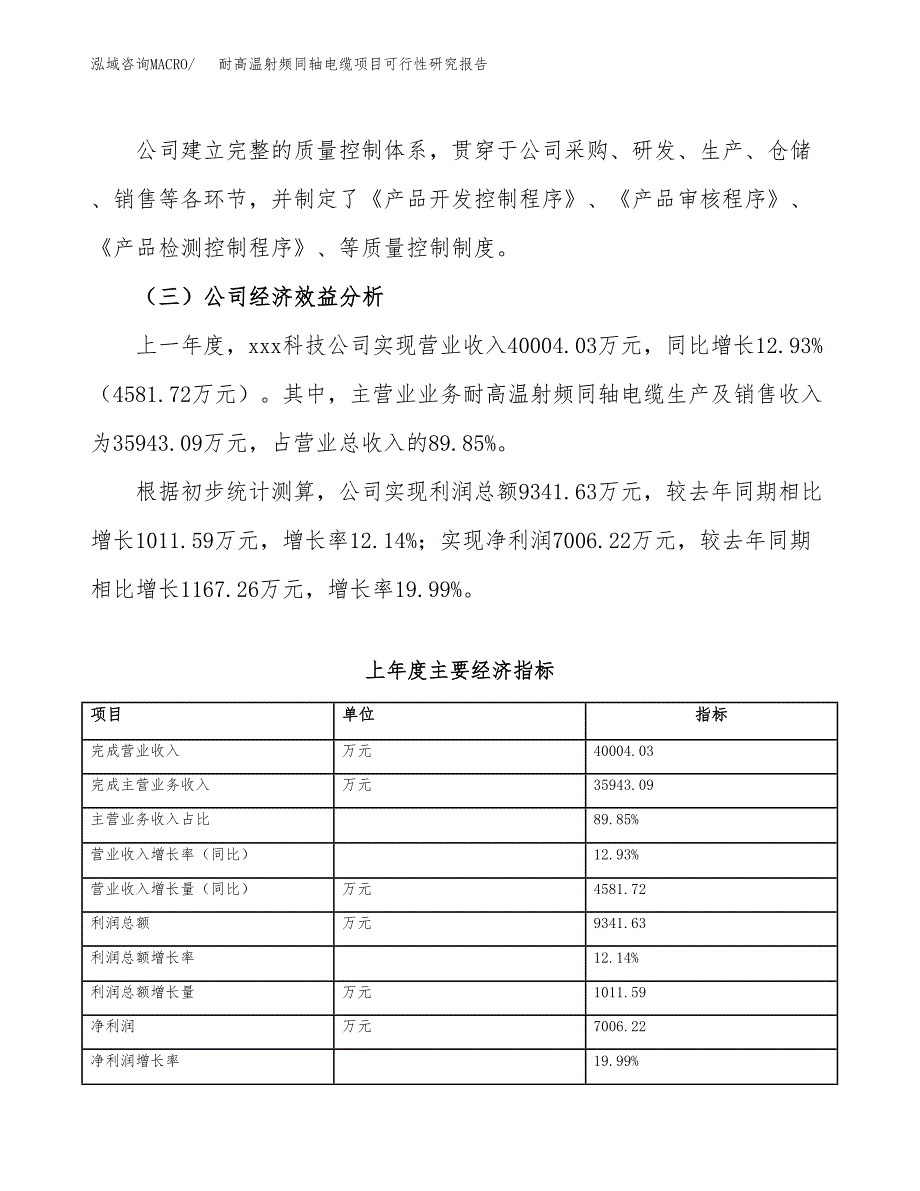 耐高温射频同轴电缆项目可行性研究报告_范文.docx_第4页