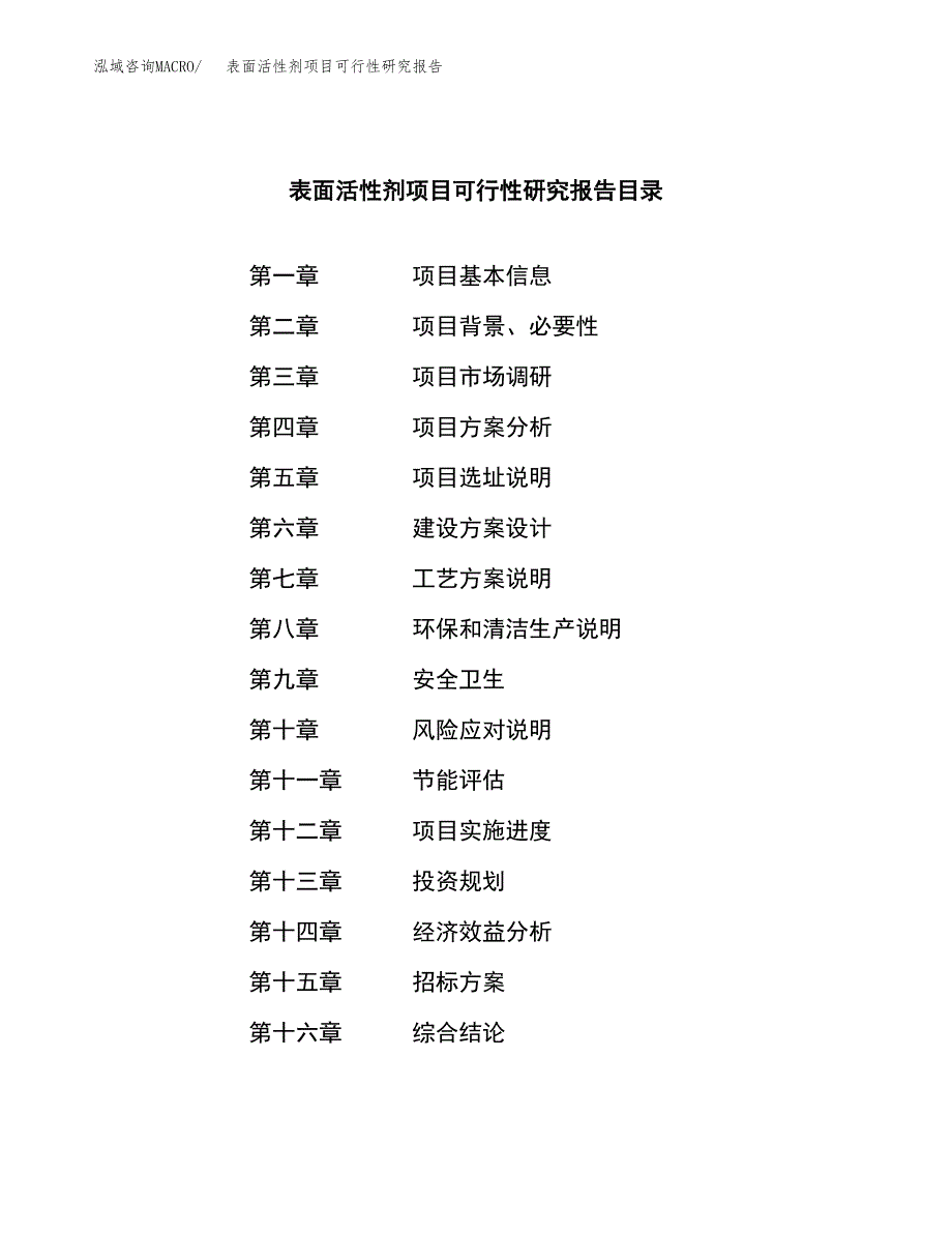 表面活性剂项目可行性研究报告_范文.docx_第2页