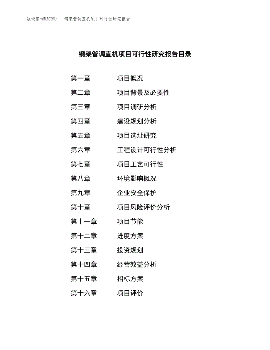 钢架管调直机项目可行性研究报告_范文.docx_第2页