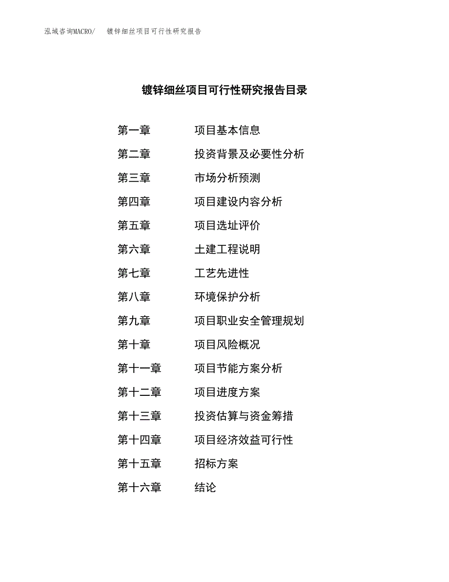 镀锌细丝项目可行性研究报告_范文.docx_第2页