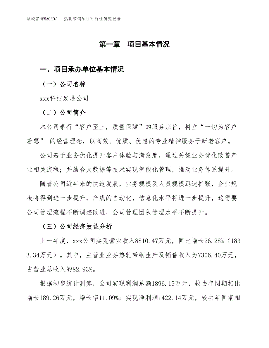 热轧带钢项目可行性研究报告_范文.docx_第3页