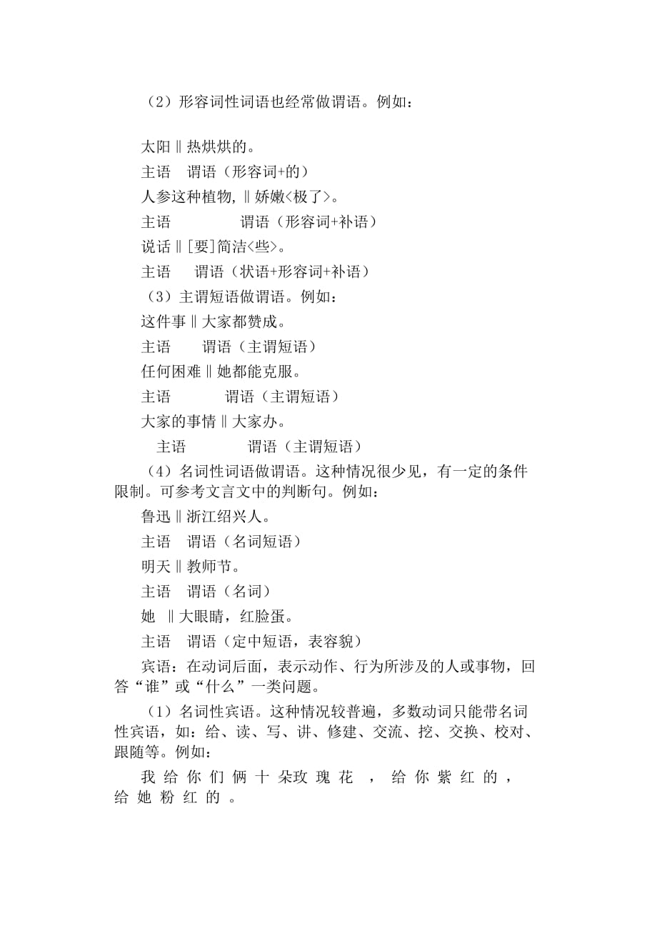现代汉语句子成分分析08675资料_第3页