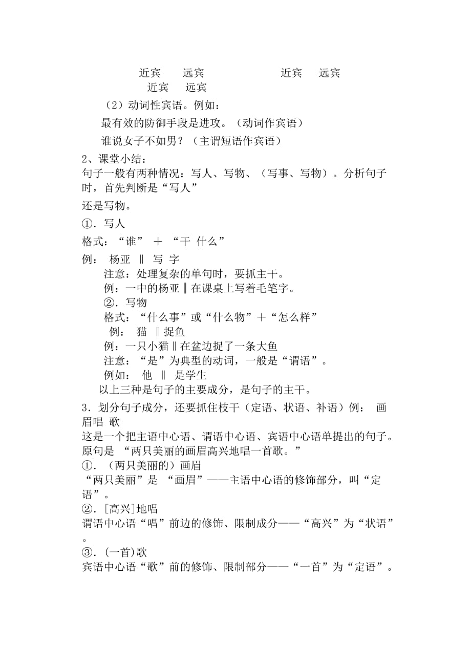 现代汉语句子成分分析08675资料_第4页