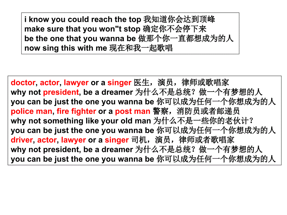 doctor--actor--lawyer-or-a-singer-医生-演员-律师或歌唱家_第2页