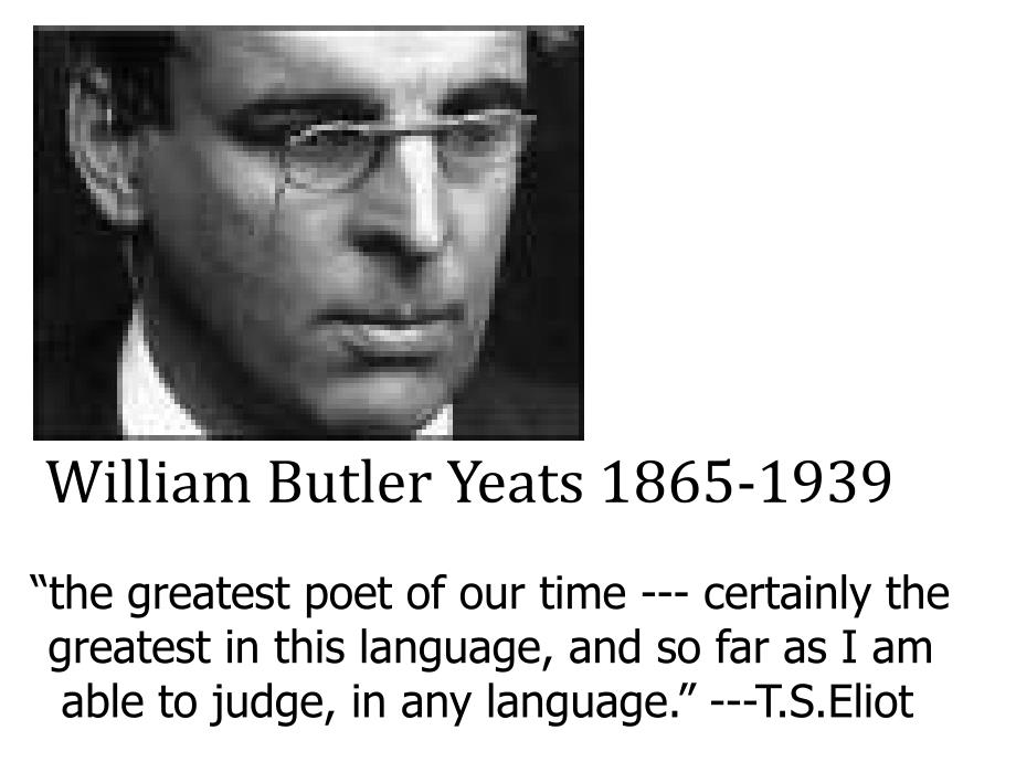 英国文学课件28W.B.Yeats_第1页