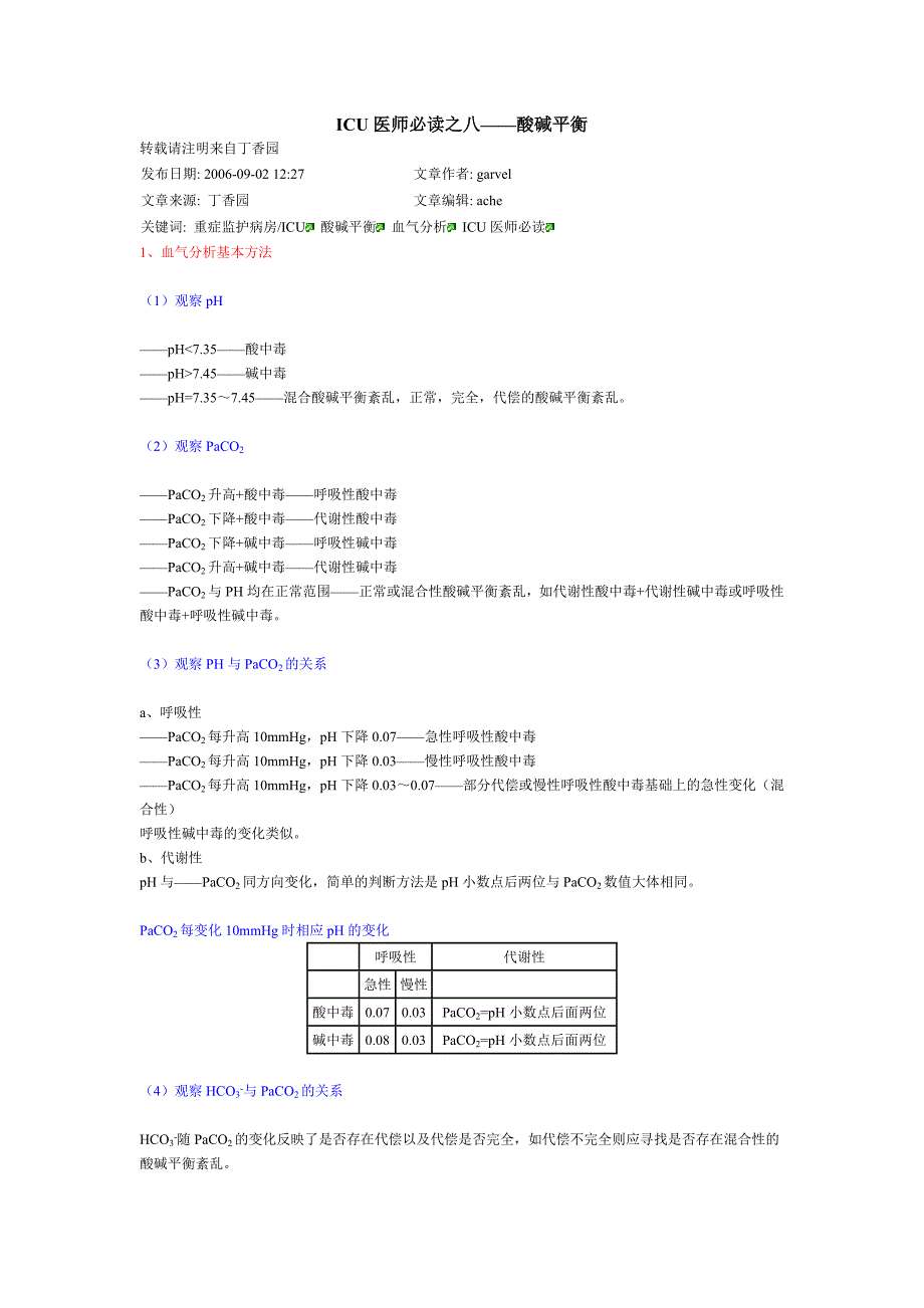 ICU医师必读之八——酸碱平衡_第1页