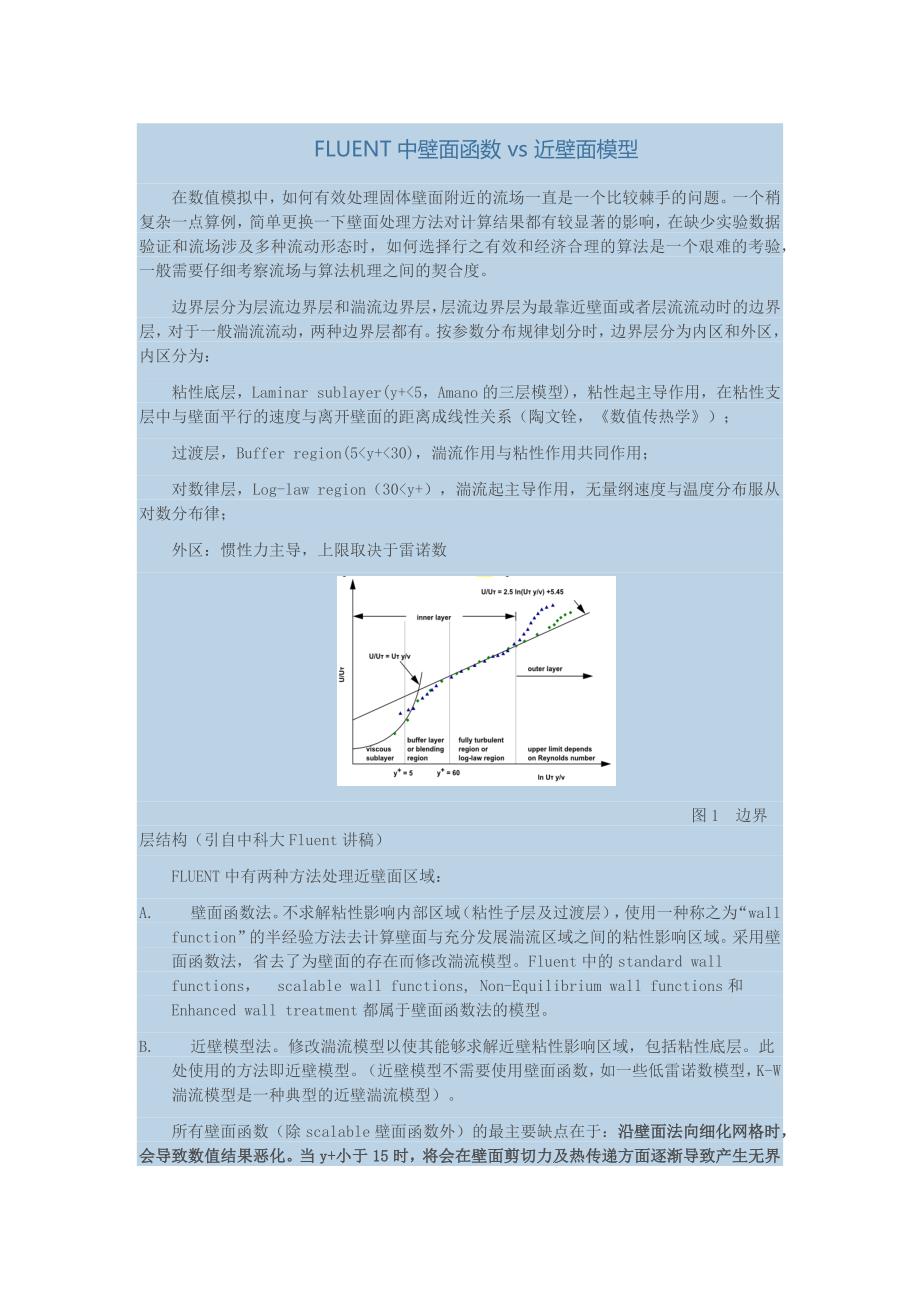 FLUENT中壁面函数-vs-近壁面模型_第1页