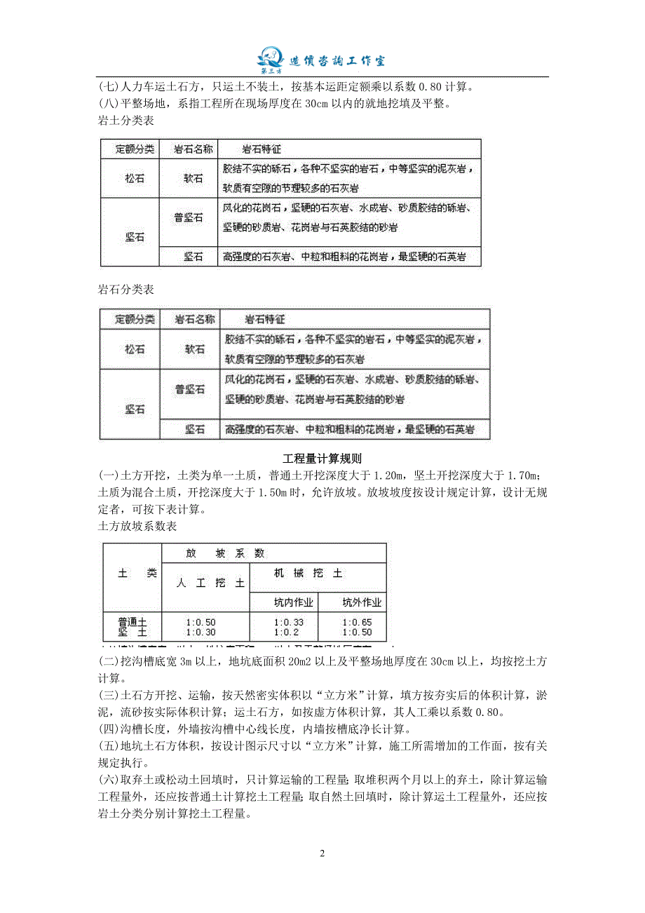 山东园林工程计算规则及定额解释_第2页