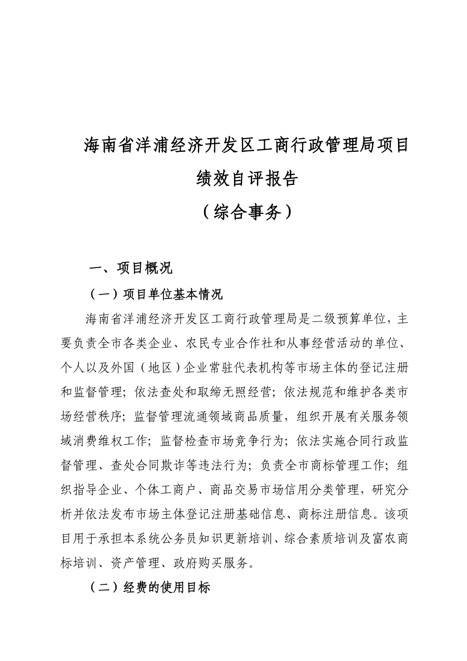 财政支出项目绩效自评报告(3)_第2页