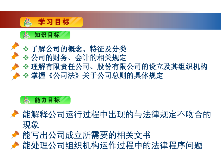 经济法概论教学课件作者李如万课件第二学习单元公司法律制度_第3页