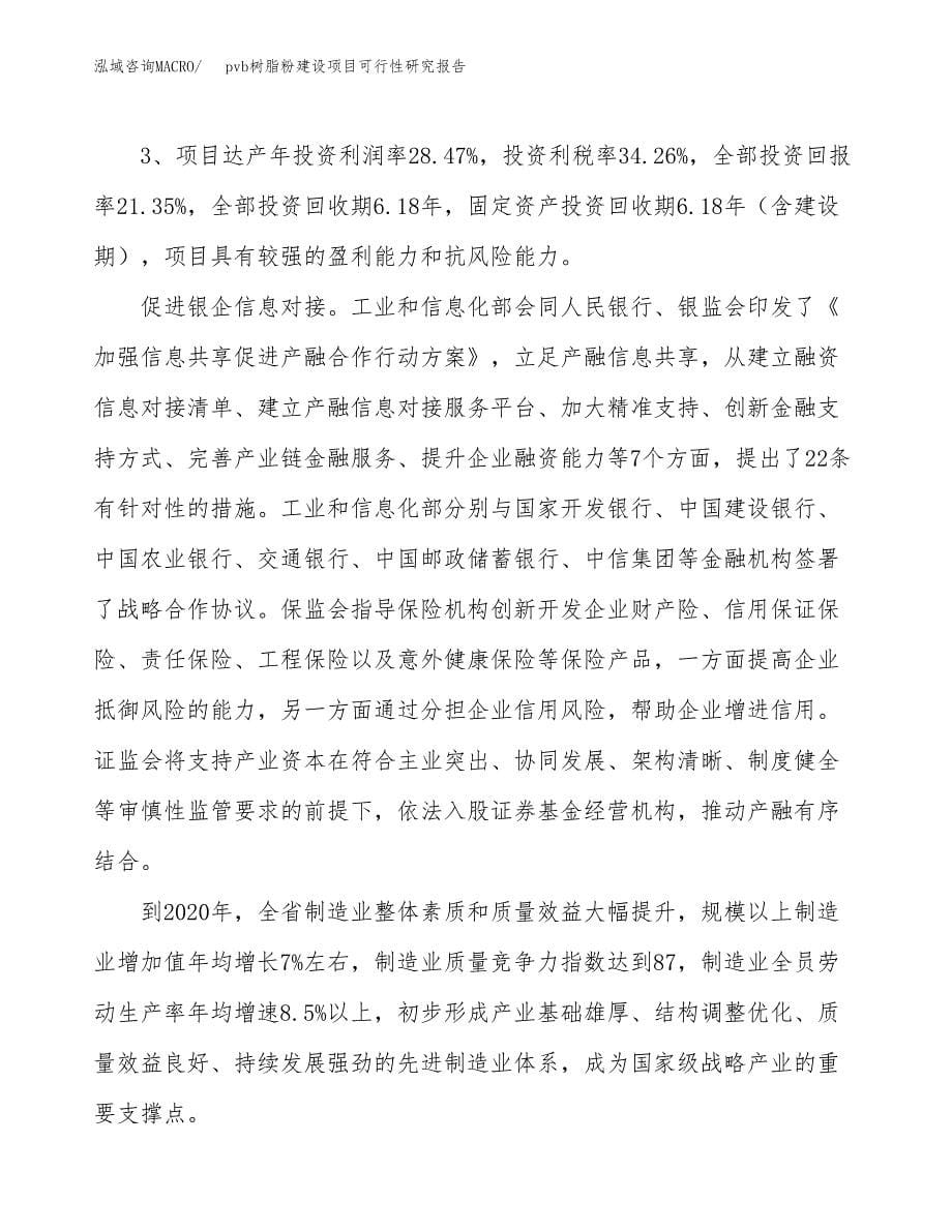 pvb树脂粉建设项目可行性研究报告（57亩）.docx_第5页