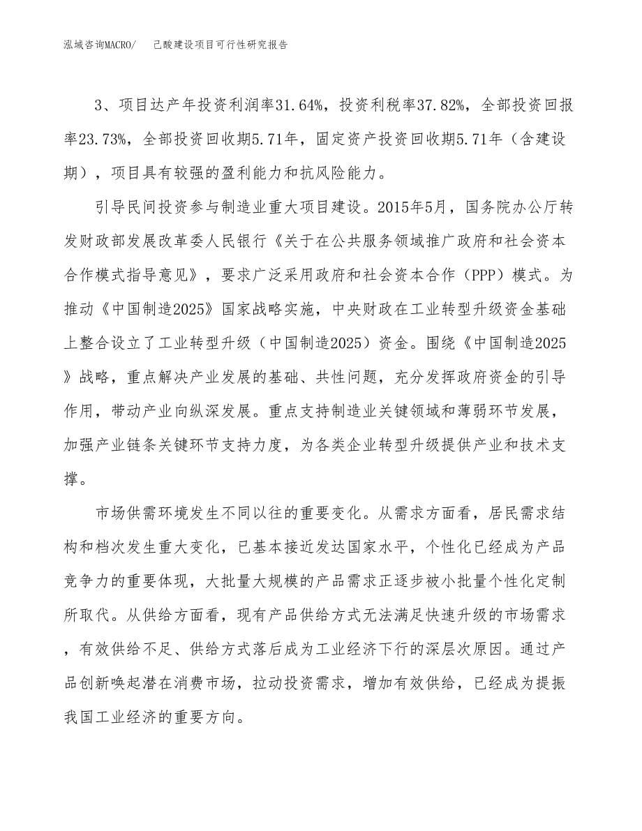 己酸建设项目可行性研究报告（88亩）.docx_第5页