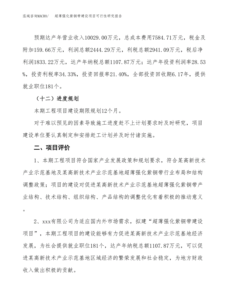 超薄强化紫铜带建设项目可行性研究报告（45亩）.docx_第4页