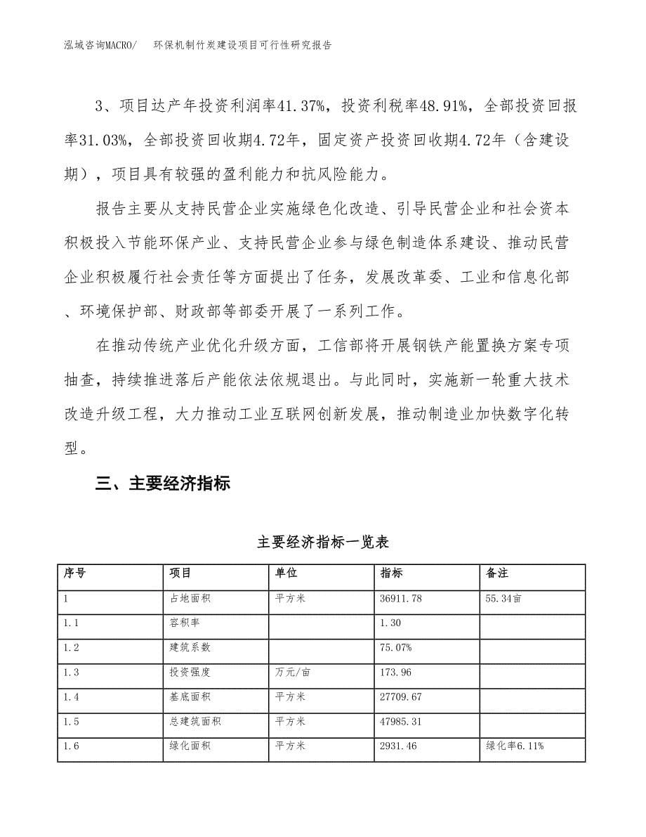 环保机制竹炭建设项目可行性研究报告（55亩）.docx_第5页