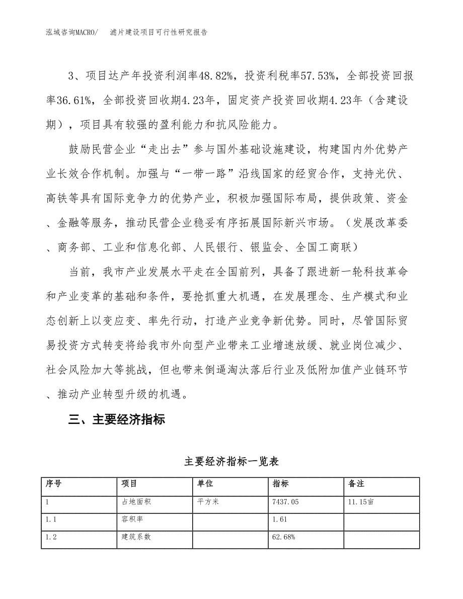 滤片建设项目可行性研究报告（11亩）.docx_第5页