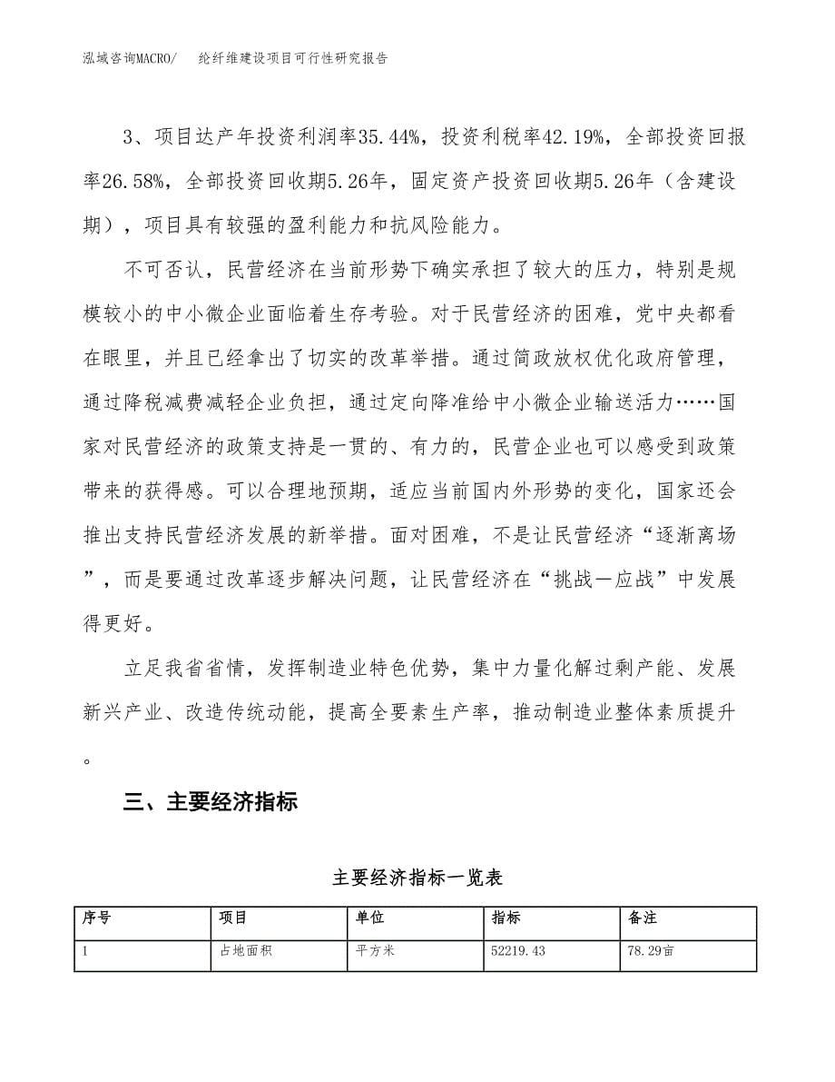 纶纤维建设项目可行性研究报告（78亩）.docx_第5页