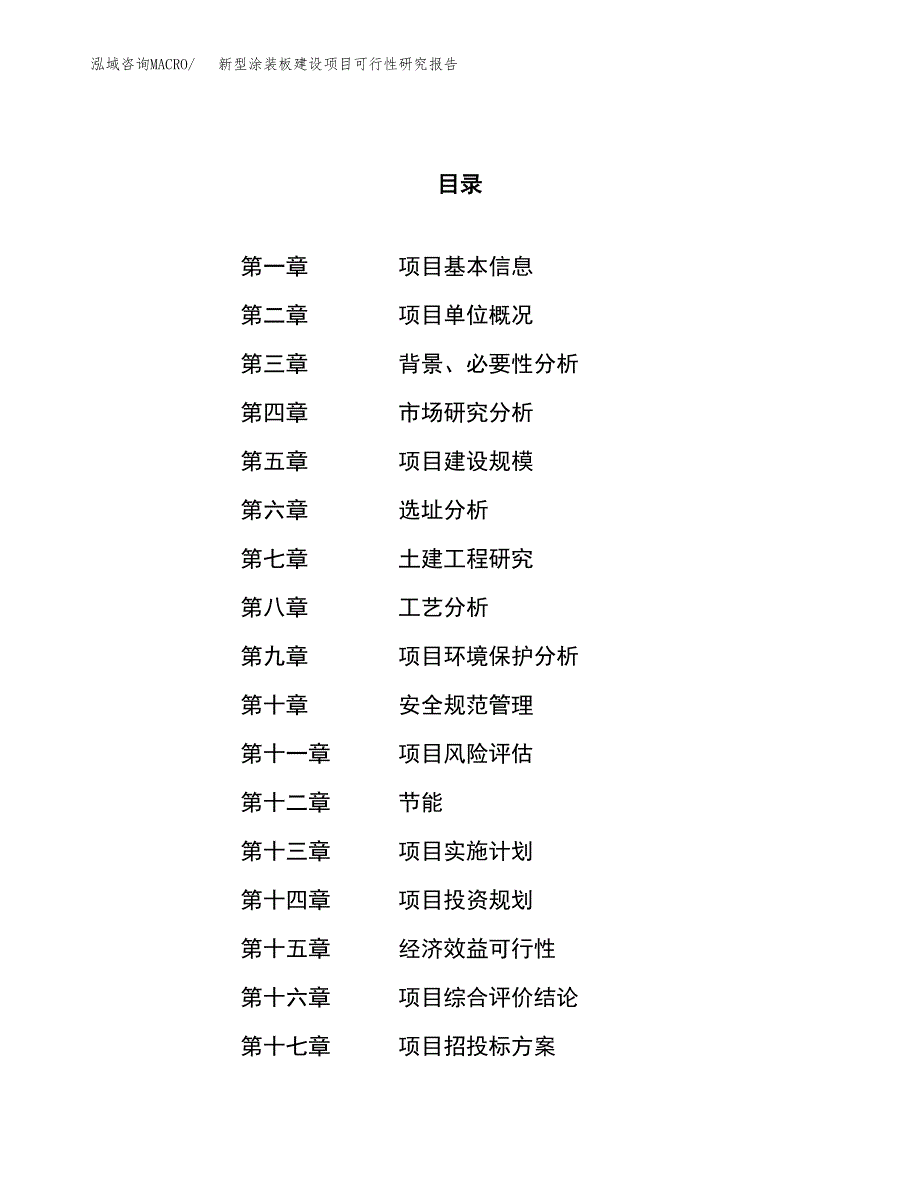 新型涂装板建设项目可行性研究报告（32亩）.docx_第1页