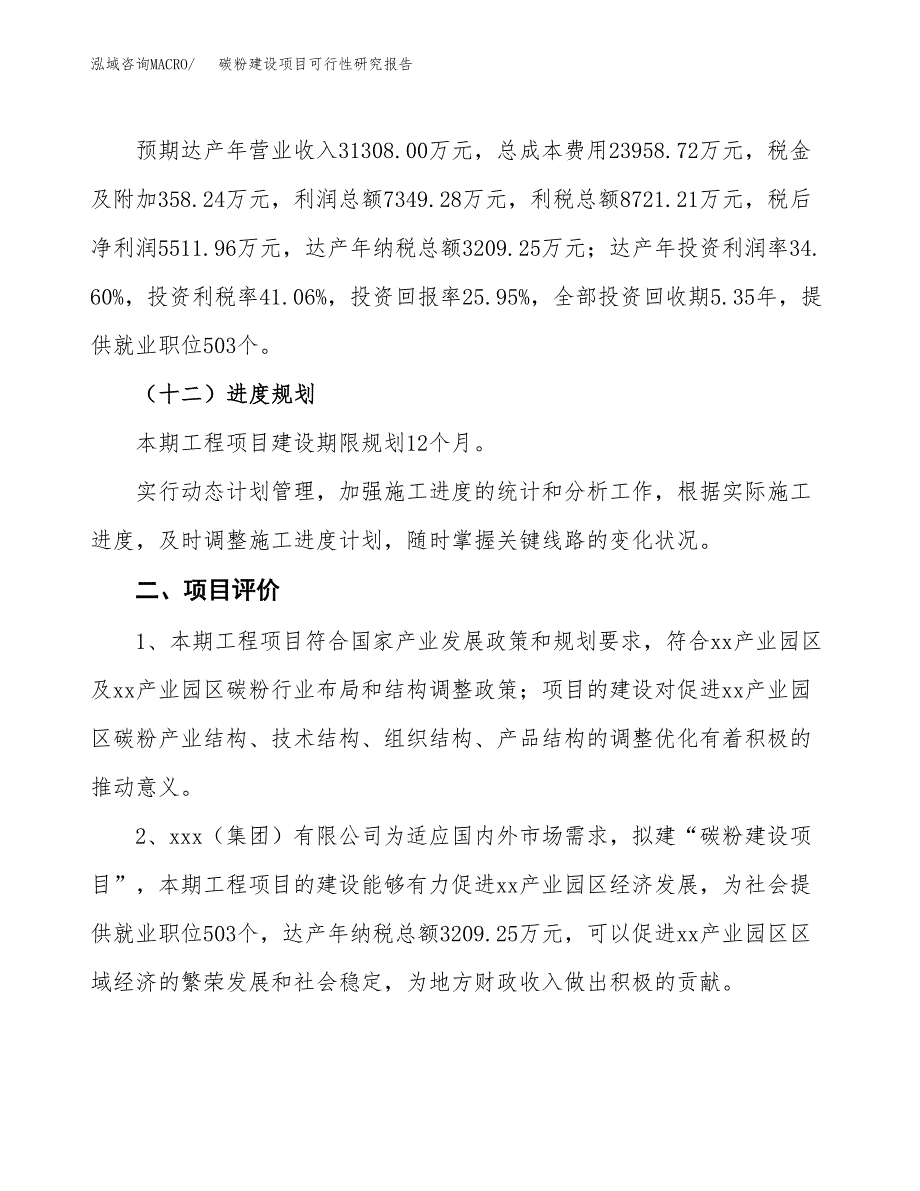 碳粉建设项目可行性研究报告（89亩）.docx_第4页