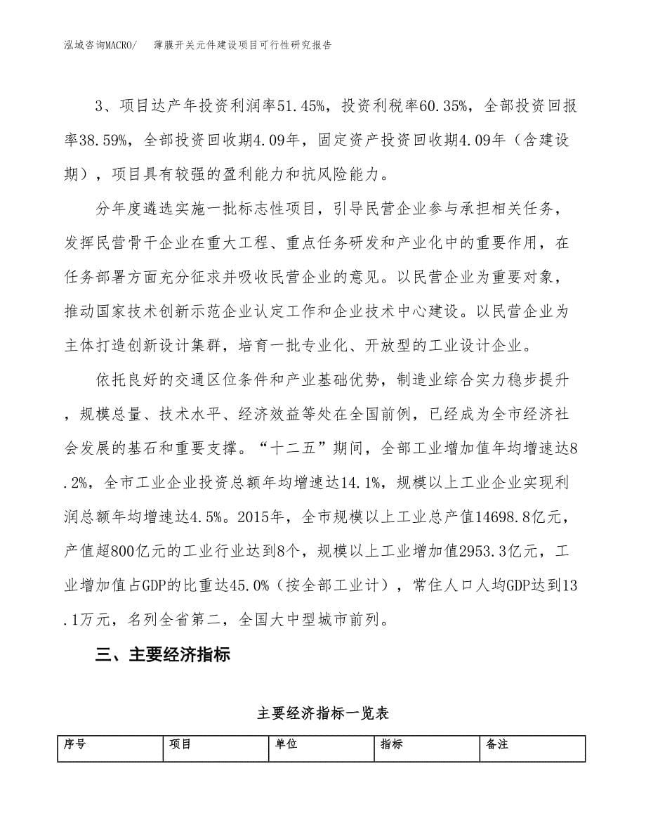 薄膜开关元件建设项目可行性研究报告（16亩）.docx_第5页