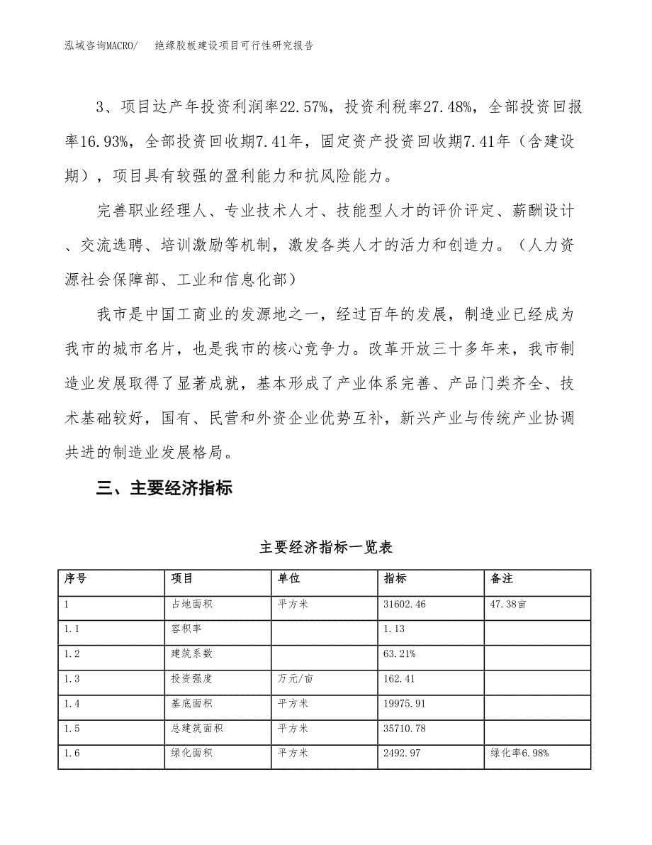 绝缘胶板建设项目可行性研究报告（47亩）.docx_第5页