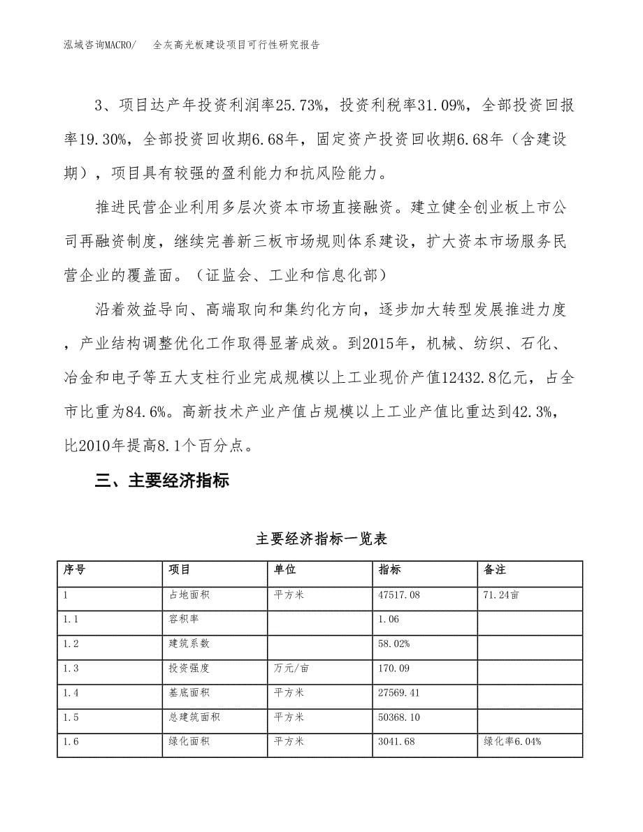 全灰高光板建设项目可行性研究报告（71亩）.docx_第5页