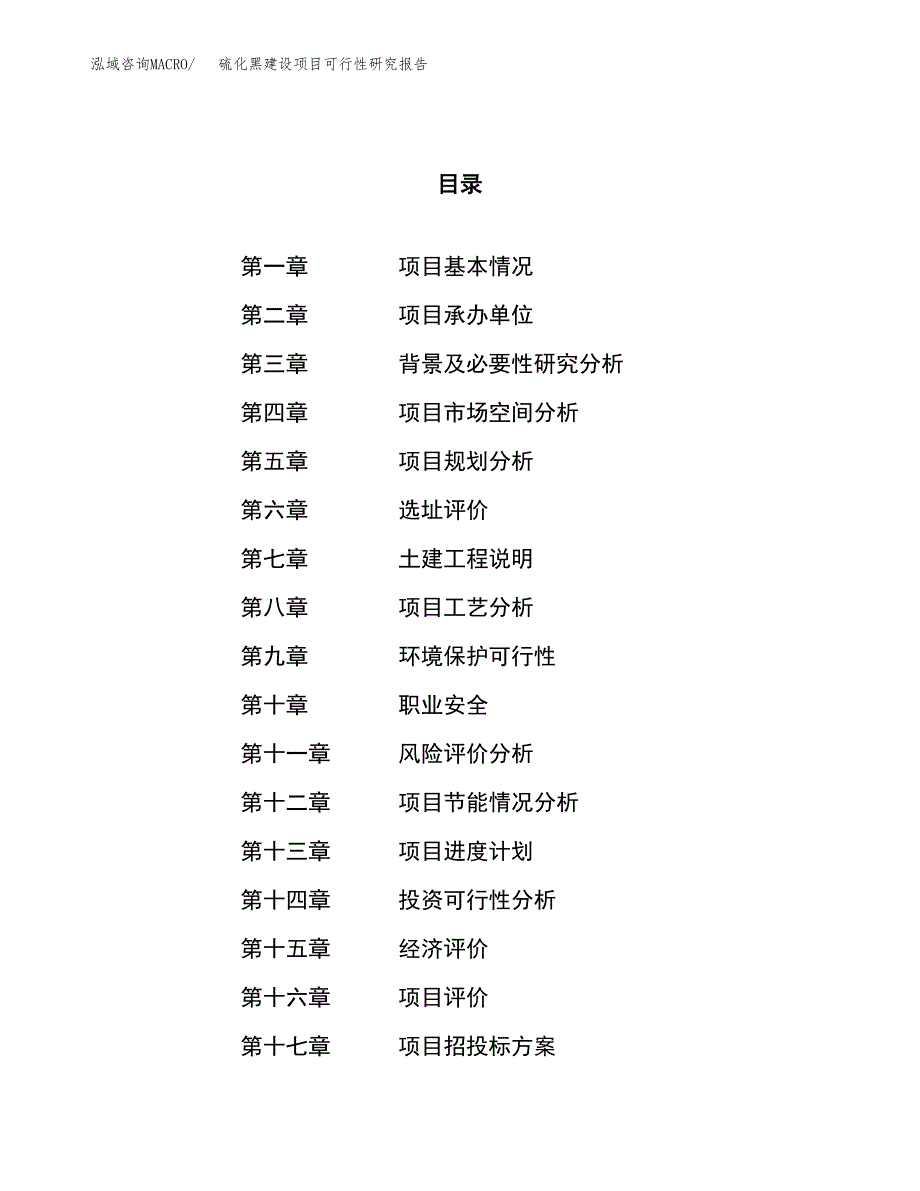 硫化黑建设项目可行性研究报告（83亩）.docx_第1页