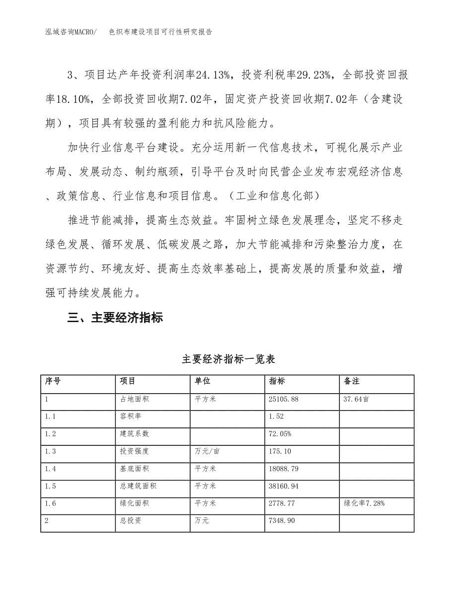 色织布建设项目可行性研究报告（38亩）.docx_第5页