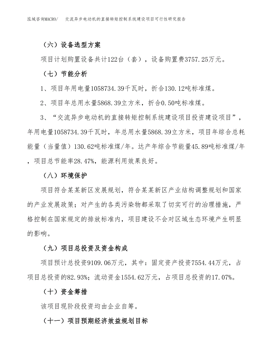 交流异步电动机的直接转矩控制系统建设项目可行性研究报告（46亩）.docx_第3页