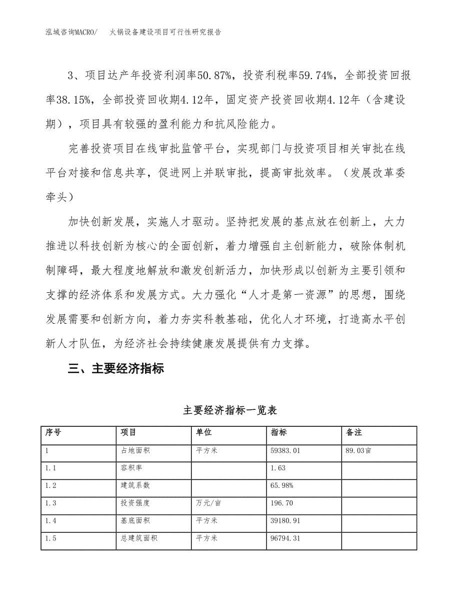 火锅设备建设项目可行性研究报告（89亩）.docx_第5页