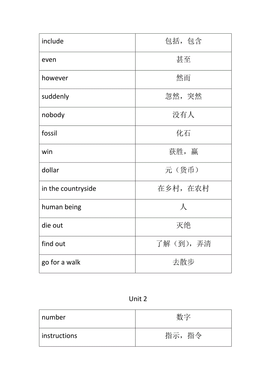 深圳初二词汇表_第2页