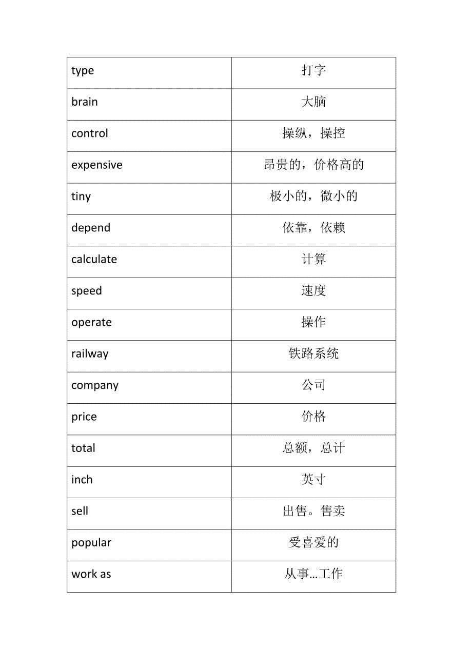 深圳初二词汇表_第5页