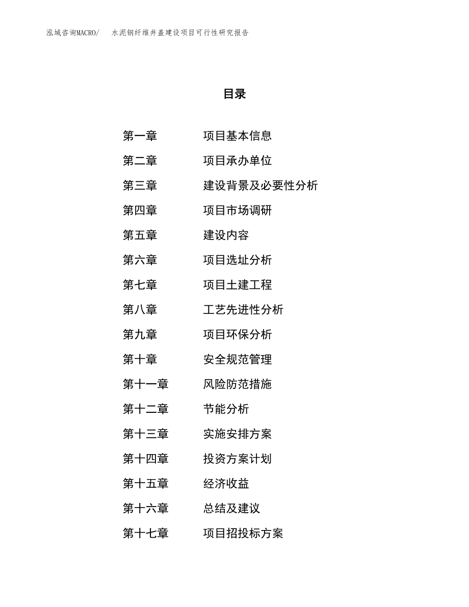 水泥钢纤维井盖建设项目可行性研究报告（31亩）.docx_第1页