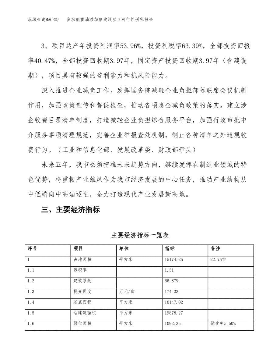 多功能重油添加剂建设项目可行性研究报告（23亩）.docx_第5页