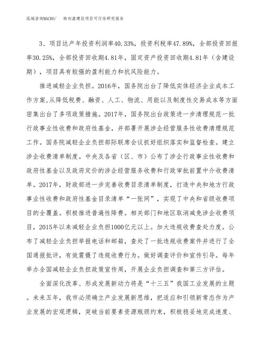 转向盘建设项目可行性研究报告（25亩）.docx_第5页