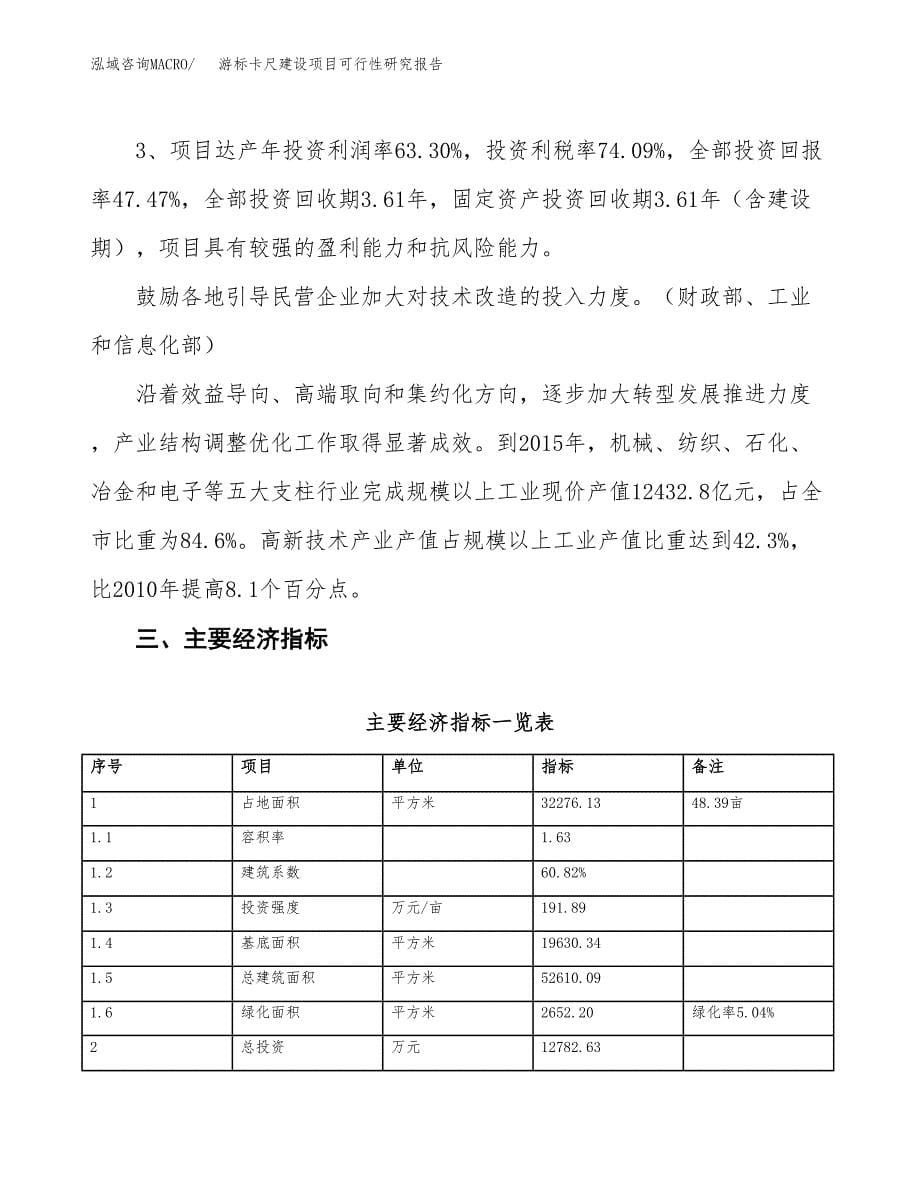 游标卡尺建设项目可行性研究报告（48亩）.docx_第5页