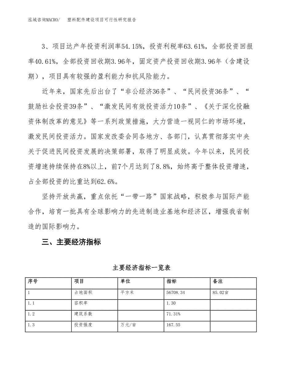 塑料配件建设项目可行性研究报告（85亩）.docx_第5页