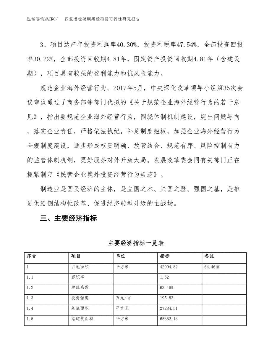 四氢噻唑硫酮建设项目可行性研究报告（64亩）.docx_第5页