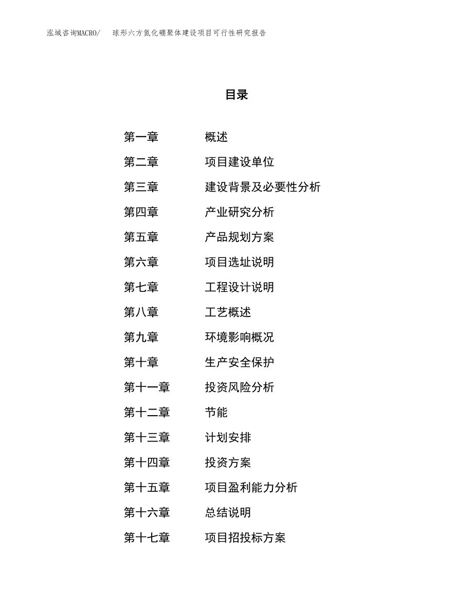 球形六方氮化硼聚体建设项目可行性研究报告（41亩）.docx_第1页