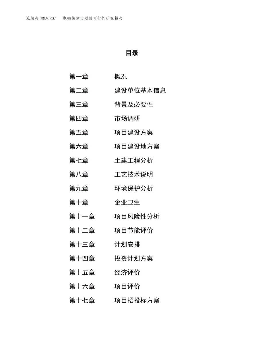 电磁铁建设项目可行性研究报告（44亩）.docx_第1页