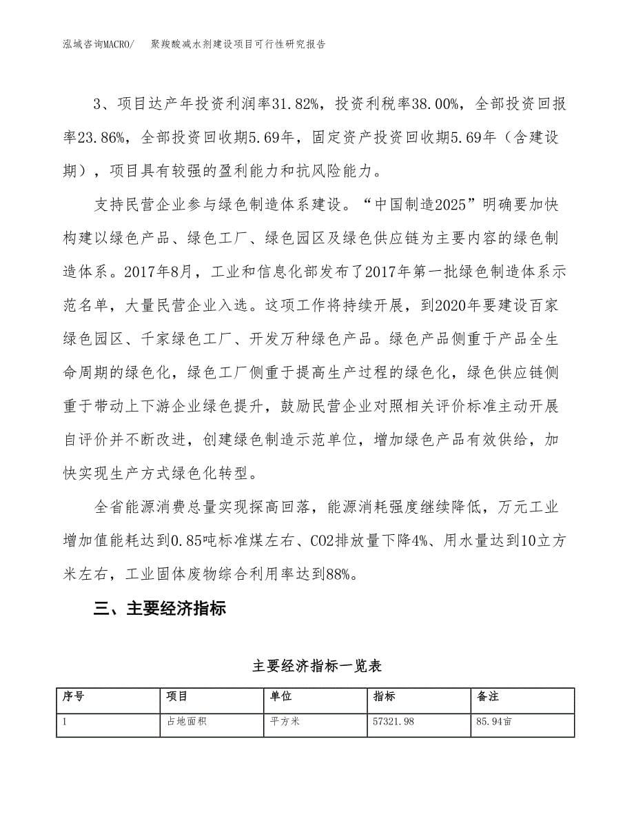 聚羧酸减水剂建设项目可行性研究报告（86亩）.docx_第5页