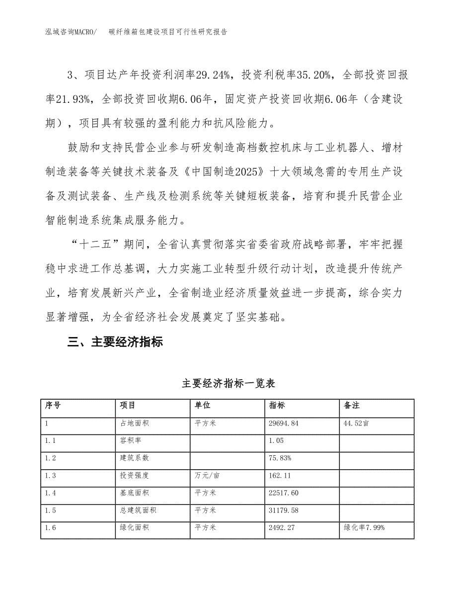 碳纤维箱包建设项目可行性研究报告（45亩）.docx_第5页