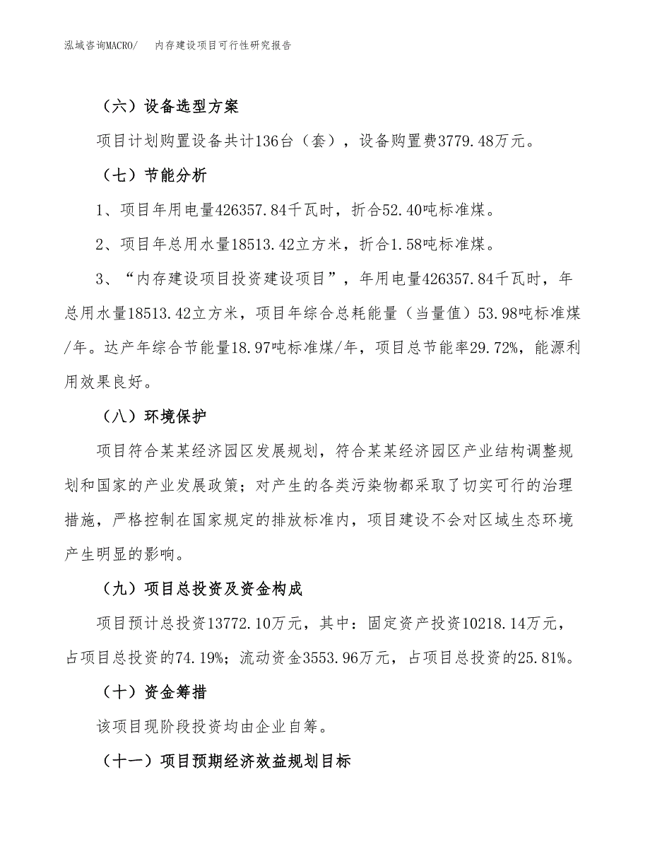 内存建设项目可行性研究报告（63亩）.docx_第3页