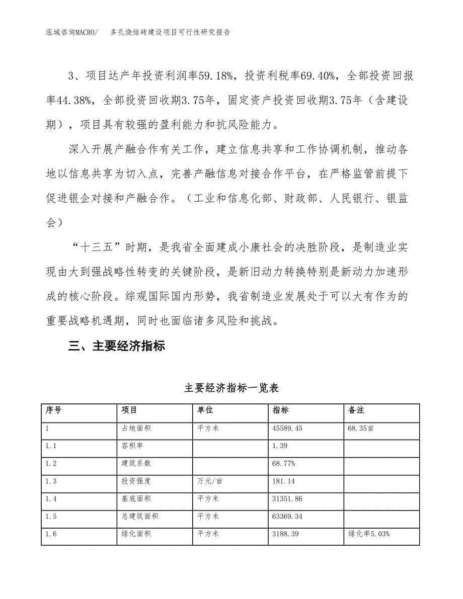 多孔烧结砖建设项目可行性研究报告（68亩）.docx_第5页